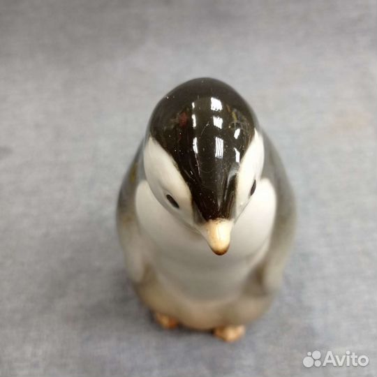 Фарфоровая статуэтка Пингвин лфз СССР (сзр)