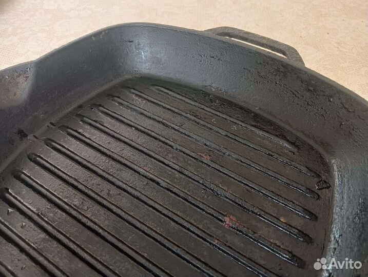 Чугунная сковорода гриль Биол