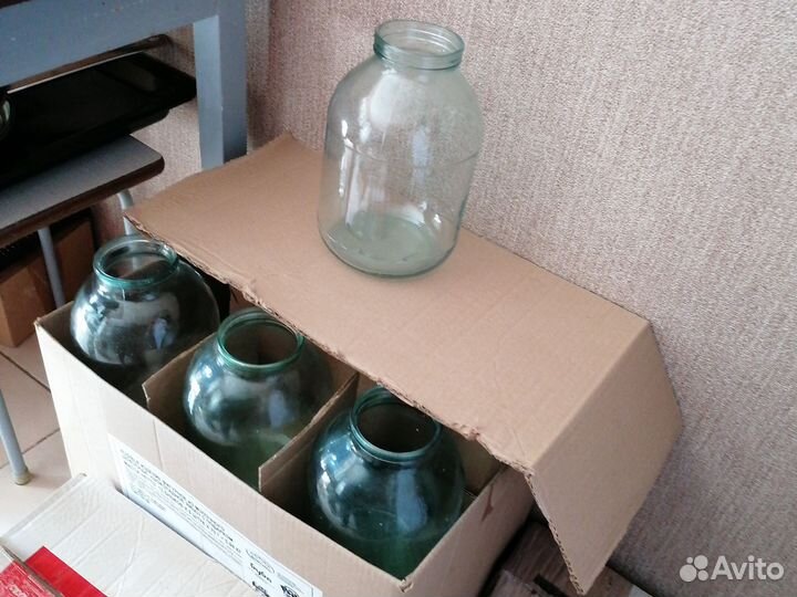 Банки стеклянные 3 литра