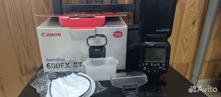 Вспышка canon speedlite 600ex rt