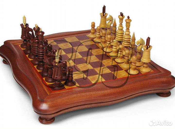 Шахматы Барлейкорн (тёмные, люкс) (14242)