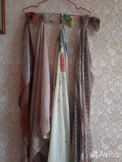 Шарфы платки палантины