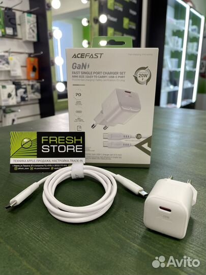 Сетевое зарядное устройство AceFast A73 mini 20w