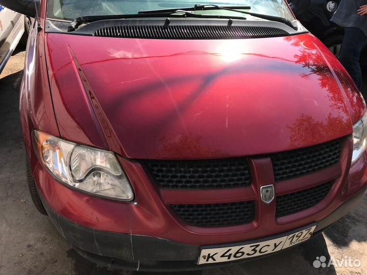 Капот пластиковый Chrysler Voyager / Dodge Caravan