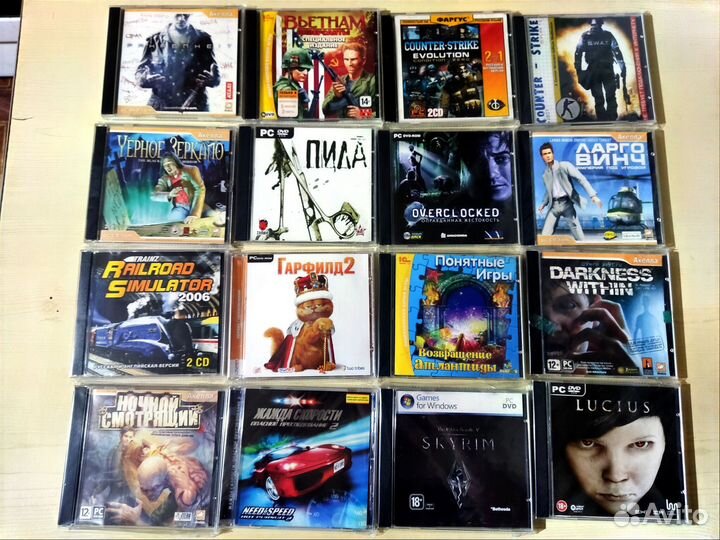 Компьютерные игры/игры для пк/диски для пк