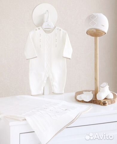 Комплект на выписку leoking белый