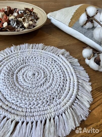 Салфетка макраме