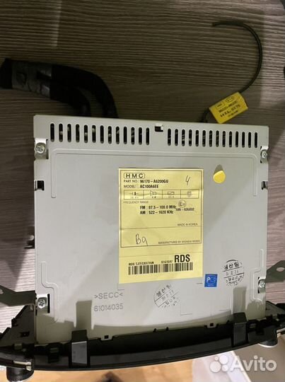 Штатная магнитола i30