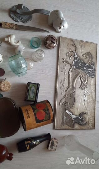 Старые вещи СССР винтаж чеканка