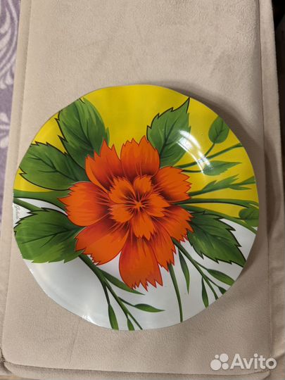 Тарелка десертная стекло