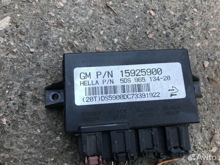 Блок комфорта подогрев сидений Cadillac Escalade