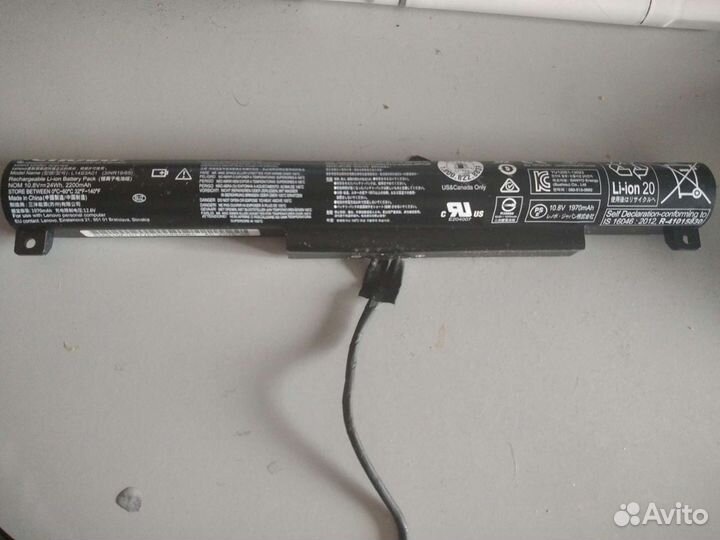 Аккумулятор L14S3A01 B50-10 Ideapad 100-15iby