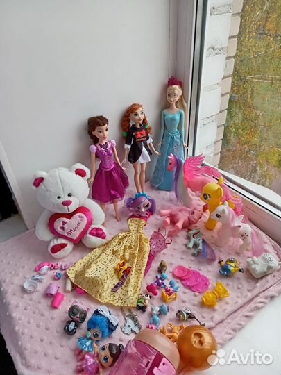 Игрушки и куклы цена за всё