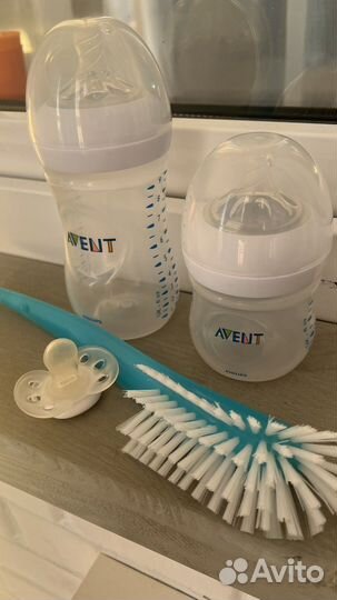 Бутылочки avent 0