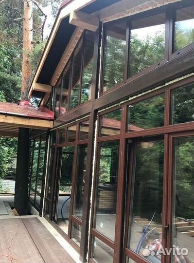 Окна под ключ пластиковые Rehau