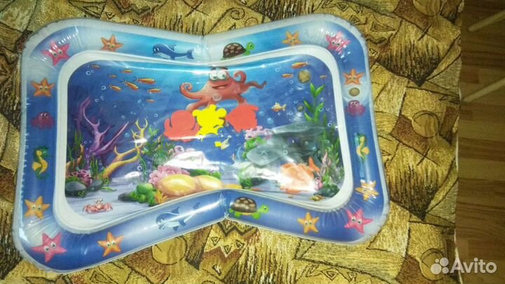 Детский развивающий коврик (водный)