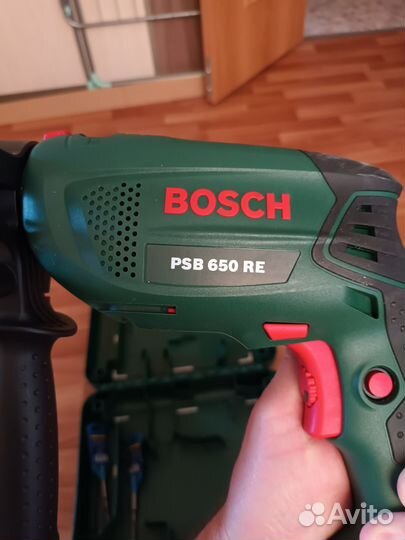 Дрель ударная bosch PSB 650 RE