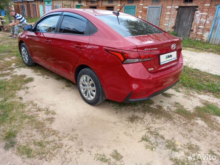 Hyundai Solaris 1.6 МТ, 2018, 85 000 км