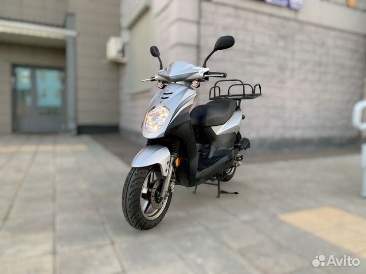 Скутер SYM orbit 50 - 2022, серебро