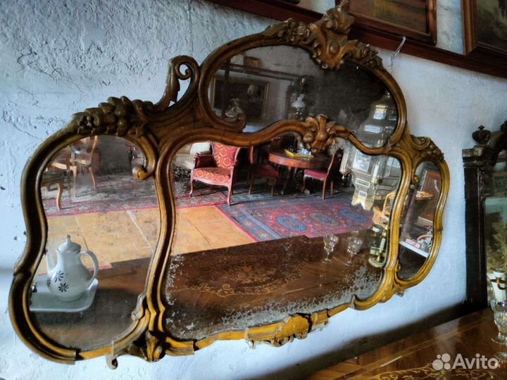 Зеркало старинное