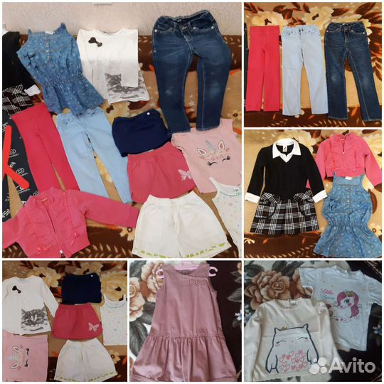 Вещи пакетом на девочку 104