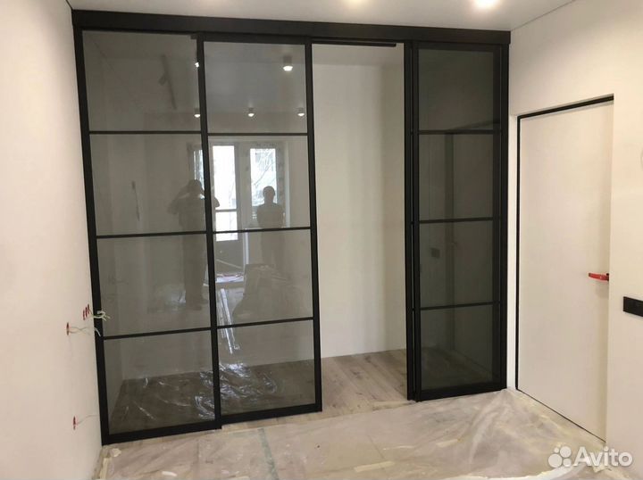 Перегородки раздвижные для зонирования комнаты