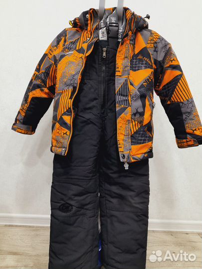 Зимний костюм для мальчика 116 см