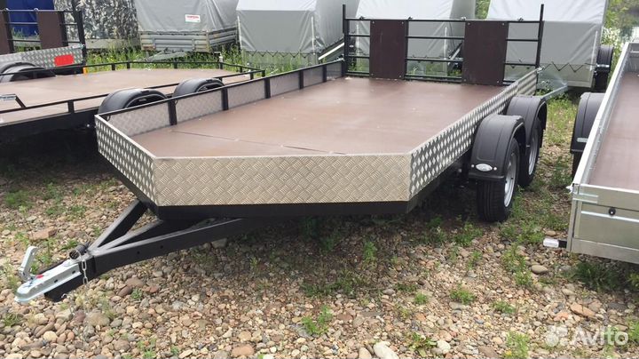 Легковой прицеп Шторм высокий борт 4х2