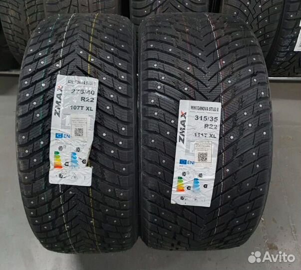 Zmax Winternova Stud II 275/40 R22 и 315/35 R22 107H