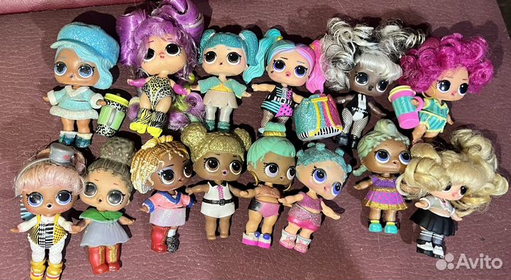 Лот кукол Lol 92шт