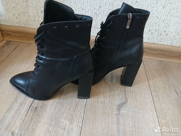 Ботильоны натуральная кожа 38