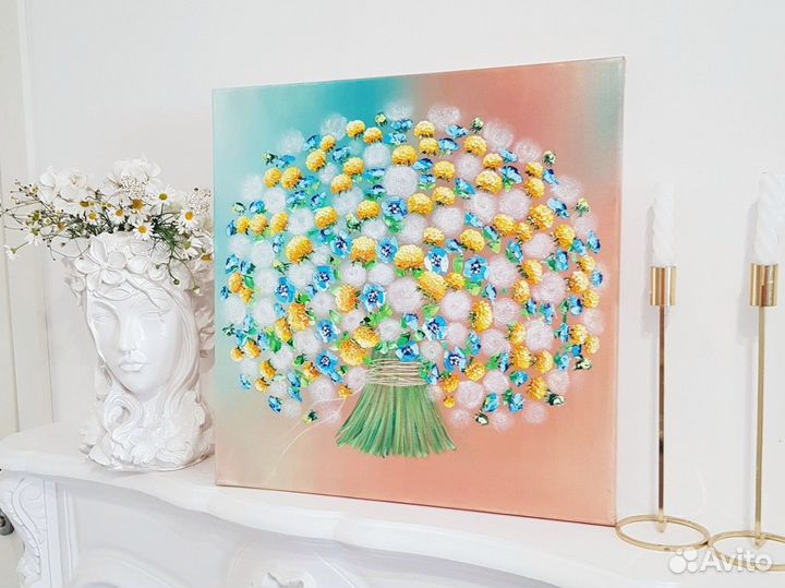 Авторская картина маслом 