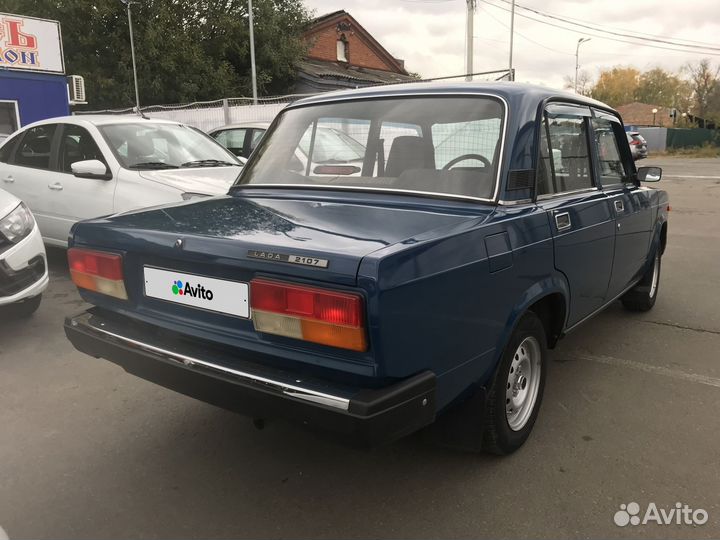 ВАЗ 2107 1.6 МТ, 2005, 55 000 км