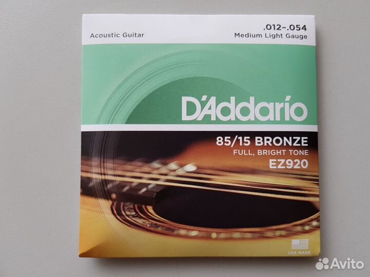 D'Addario EZ920 струны для акустической гитары