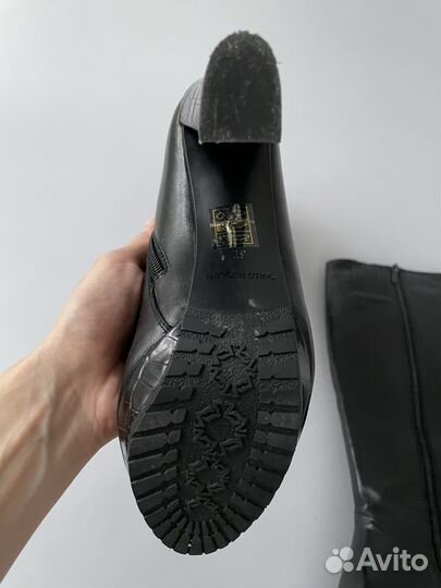 Зимние сапоги женские натуральная кожа и мех 37