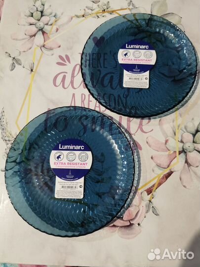 Посуда luminarc. Новая. Комплект на двоих
