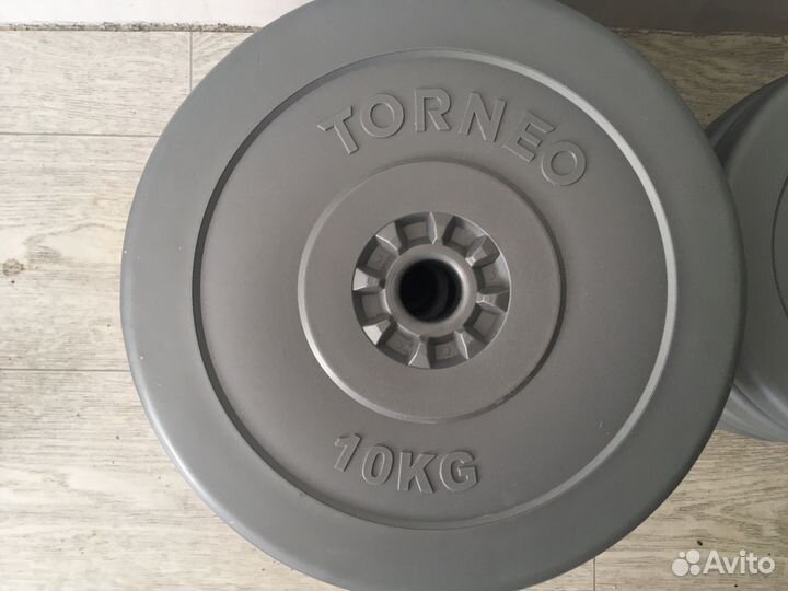 Спортивная штанга с блинами