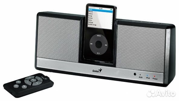 Стерео колонка genius itempo 350 в чехле box новая
