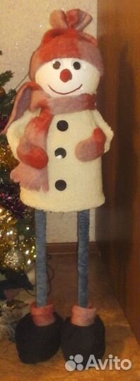 Снеговик ростовой