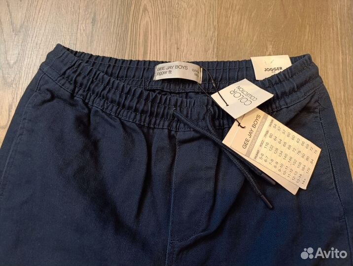 Джинсы джогеры (2 пары) для мальчика подростковые