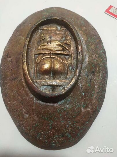 Пепельница бронза 