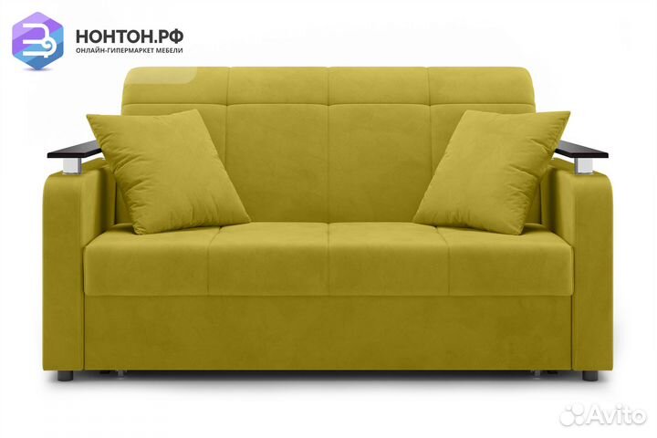 Диван аккордеон Остин горчичный