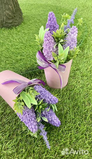 Мини букет из мыла