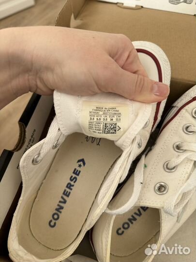 Кеды converse женские 36