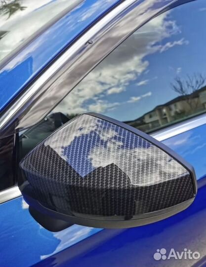Накладка на зеркала Ауди А3 8V 2012-2020