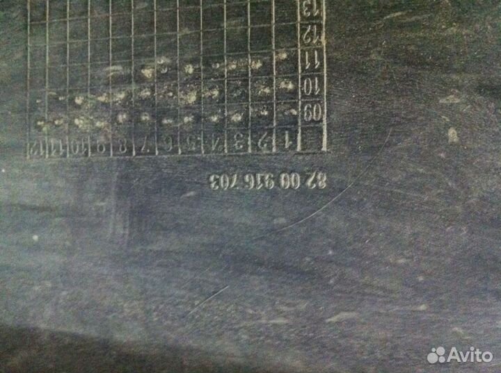 Бампер передний рено логан I 09-14 г. рест