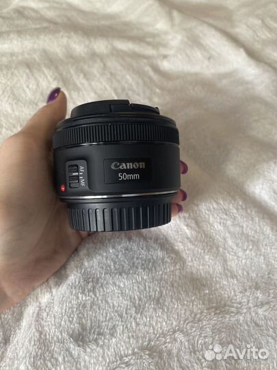 Объектив canon ef 50mm f 1 8 stm