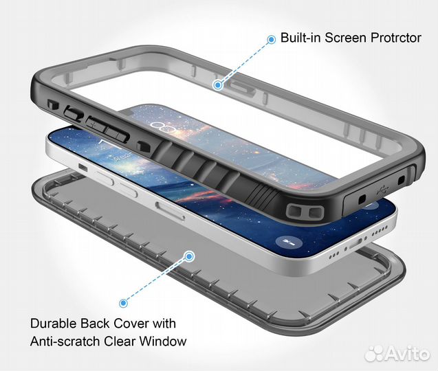 Бокс для подводной съемки для iPhone 11 pro max