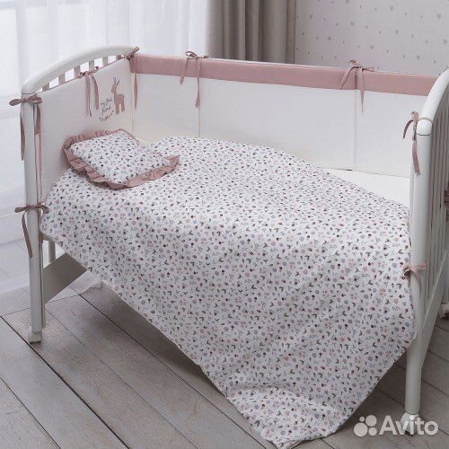 Комплект в кроватку постельное белье