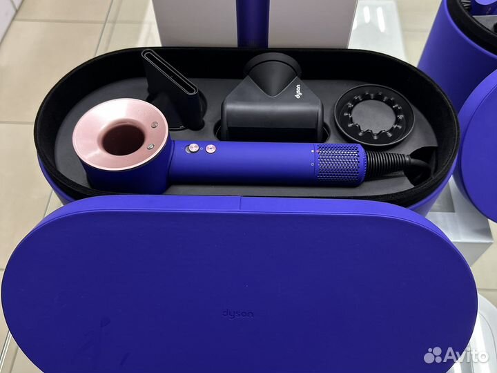 Фен Dyson Supersonic HD07 Blue Rose